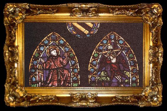 framed  GADDI, Taddeo Stigmatization of St Francis s, ta009-2